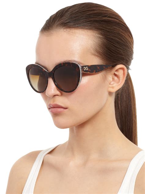 dolce gabbana sunglasses cat eye|dolce and gabbana folding sunglasses.